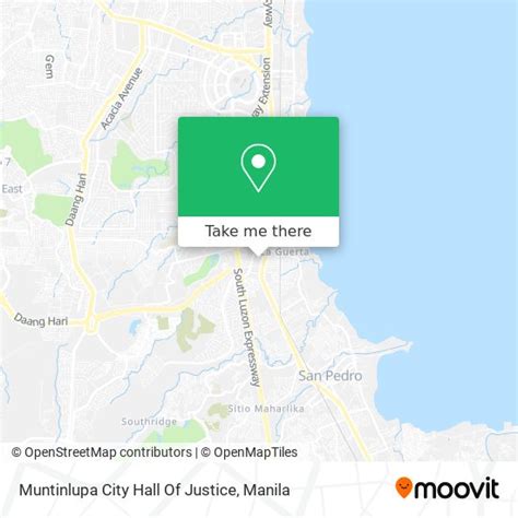 How to get to Muntinlupa City Hall Of Justice by Bus .